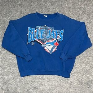 Vintage 1994 Toronto Blue Jays Blue Crewneck Sweatshirt